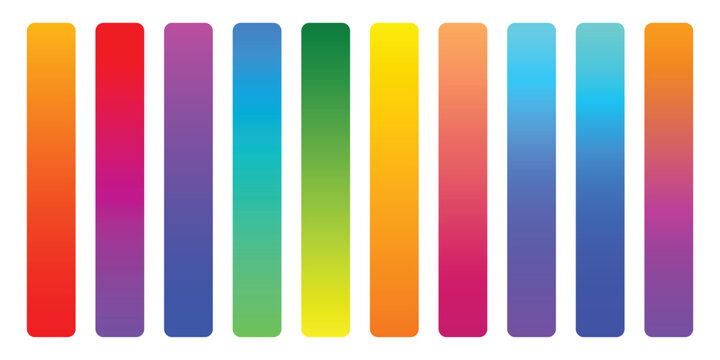 Vibrant multicolor gradients with dynamic color transitions