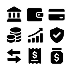Finance & Banking Icon Sheet