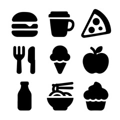 Food & Beverage Icon Sheet