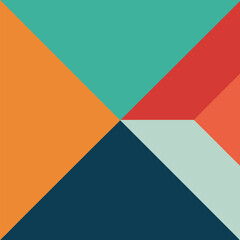 abstract background with triangles