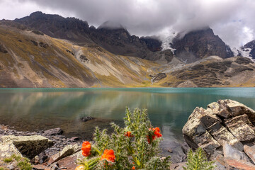 high mountain landscape