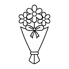 vector illustration of a flower