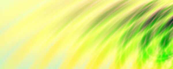 Green leaf art web banner graphic wave wing design