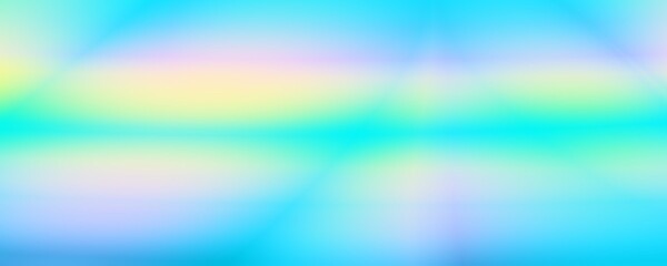 Widescreen art web banner summer party illustration pattern