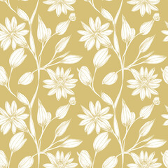 Fototapeta premium Seamless Colorful tie dye shibori print. Seamless hand drawn batik pattern.Rug textured background. Modern batik wallpaper tile. Watercolor pattern for fabric, clothes, wallpaper. Ethnic design.