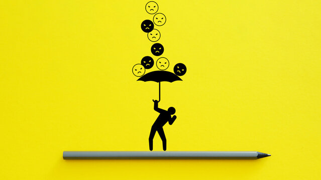 Social media stress and online criticism, digital harassment, cyber pressure, controversial opinion, public relations concept and online reputation management