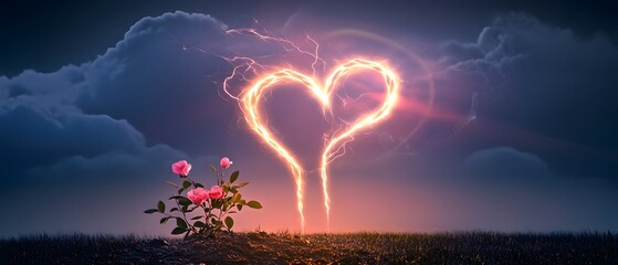 Love comes suddenly.