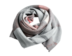 Cozy, plaid textile accessory, soft fabric, warm, draped