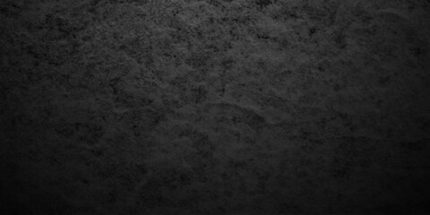 Obraz premium Dark black old wall paper grunge background. black blackboard and chalkboard texture. Dark black concrete wall texture element vintage grunge charcoal paint rough, distress backdrop background.