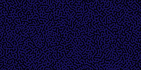 Fototapeta premium Abstract truing organic wallpaper Turing reaction diffusion monochrome seamless pattern .Monochrome Turing reaction background .Natural seamless line pattern. Linear design with biological shapes