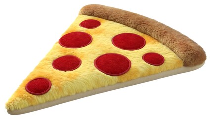 Delectable Pizza Slice: A plush, inviting pizza slice, brimming with rich, mouthwatering toppings, perfect for culinary and comfort-themed content.