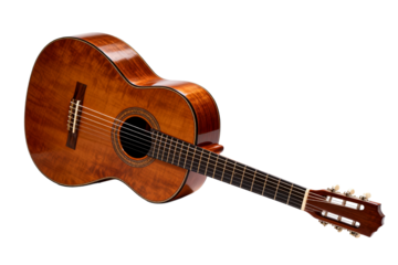 Acoustic Classical Guitar with Natural Finish