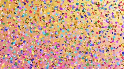 Colorful confetti celebration background for parties and special events