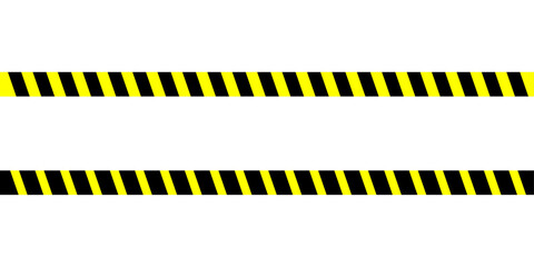 Red and black Warning tape, stripes line tape, vector, line