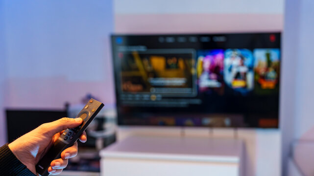 Remote Control and Streaming TV Scene