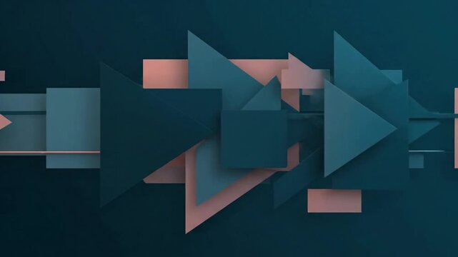 Geometric Abstraction Stylized, non-representational patterns and forms