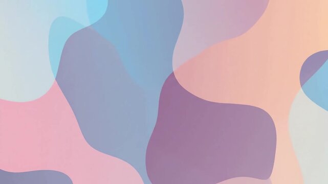 Color Field Abstraction Soft, blending gradients