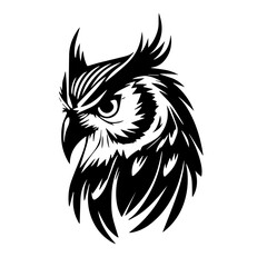 Vector illustration of an eagle