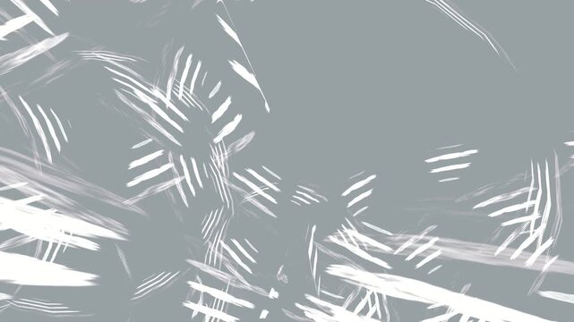 Abstract background featuring dynamic white scratch marks and brush strokes overlaying a muted cool gray canvas texture seamlessly.