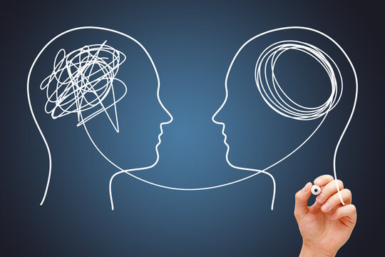 Brain Rot Or Brain Fog Concept