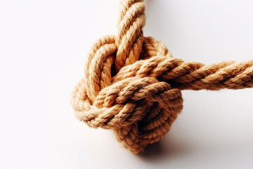 close up rope knot
