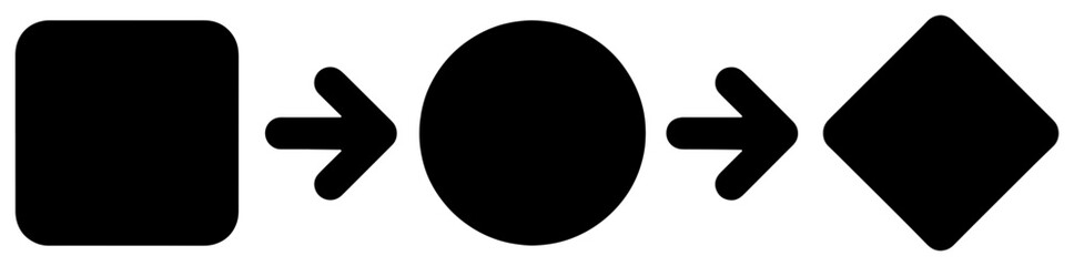 Geometric shapes sequence