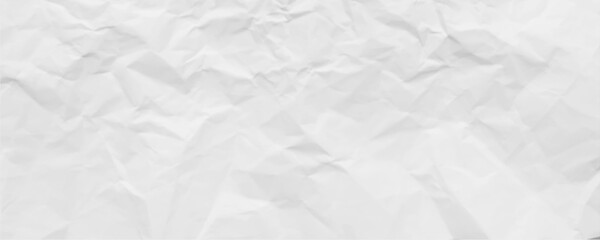 Close-up macro view of a wrinkled white paper surface, A high-angle view of a sheet of white paper, crumpled and wrinkled