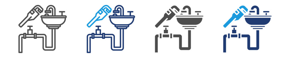installing plumber icon set multiple style