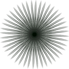 Fototapeta premium black and white spiral vector illustration design