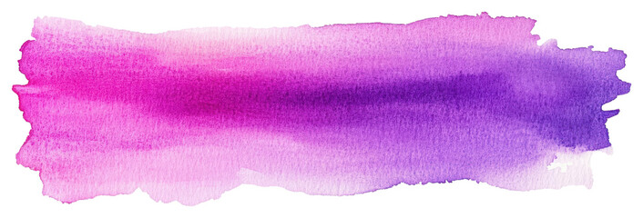 PNG Vibrant purple watercolor brushstroke