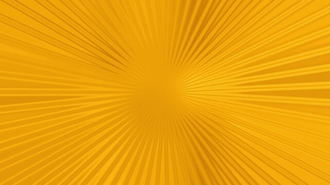 Animation of golden radial lines shining like the sun