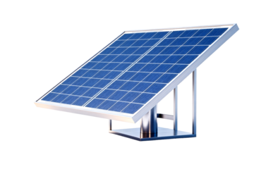 Photovoltaic Solar Panel with Metal Stand