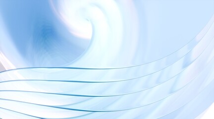 抽象的な青い光の渦