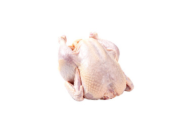 Raw Whole Chicken, Uncooked Poultry for Cooking