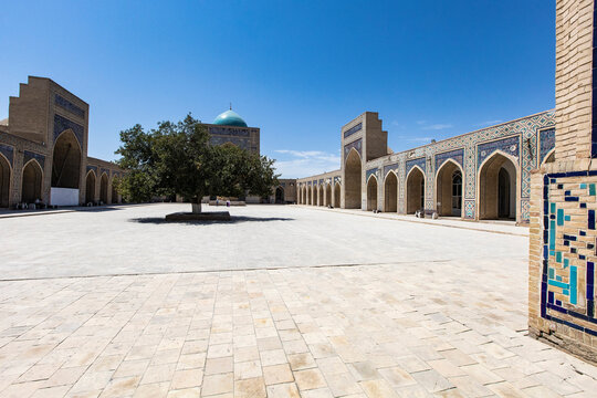 Buhkara, Uzbekistan - 13 August 2025: Mosque Mir Arab
