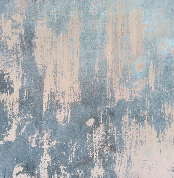 Damaged paint metal texture and background 