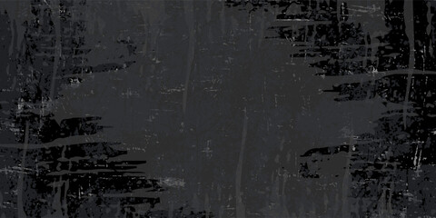 Monochrome dark vibrant line creepy distressed marbled horror wall. Abstract monochrome chalkboard, Black Friday speckled and crisis shapes, goth dust worn background with woven elements .eps 10
