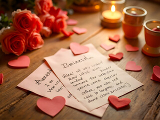 Handwritten Love Notes for Valentine&rsquo;s Day