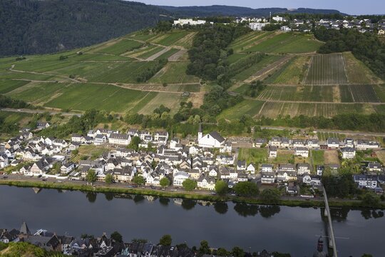 Zell an der Moselle, Moselle, Cochem-Zell district, Rhineland-Palatinate, Germany