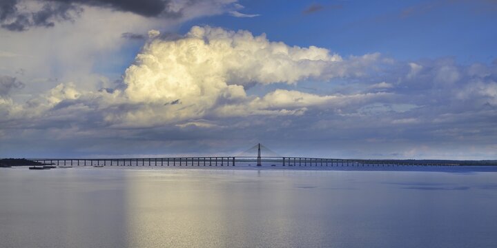 Bridge over the Rio Negro, Manaus, Amazonia State, Brazil