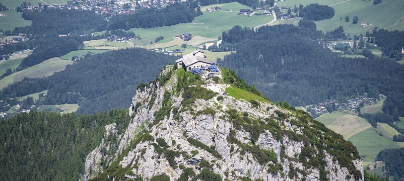 Kehlsteinhaus am Kehlstein, Berchtesgaden Alps, Berchtesgadener Land, Bavaria, Germany