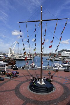 Ship Flags, Victoria and Albert waterfront, Cape Town, South Africa