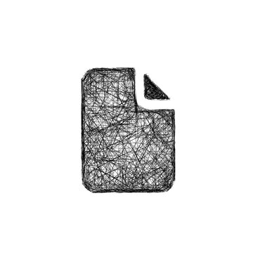 Sketch file icon design