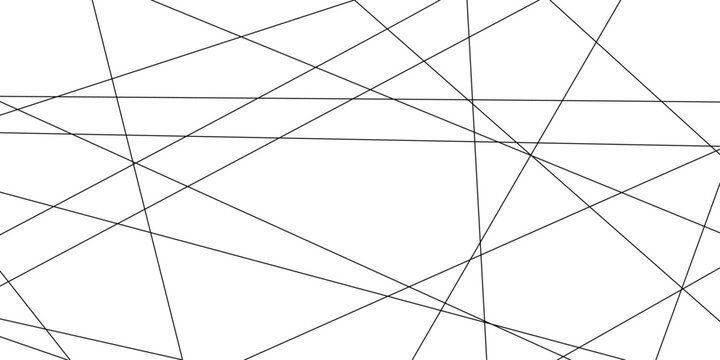 Sophisticated abstract background with delicate chaotic crisscross black and neutral colored linework forming an elegant structured web on white, suitable for upscale modern branding