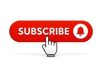 Click to subscribe button with notification bell icon