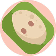 Quimbolitos are traditional Ecuadorian steamed cakes made from corn flour, cheese, eggs, and milk, usually wrapped in achira leaves. © Ion