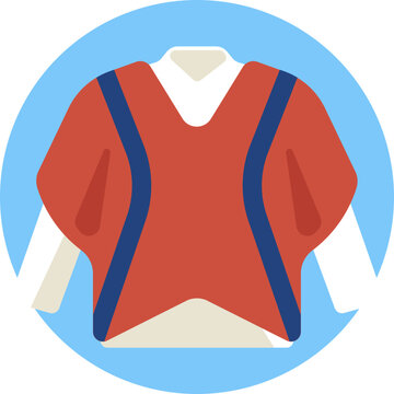 Traditional Ecuadorian Clothing Icon &ndash; A simple visual representing traditional garments commonly worn in Ecuador, inspired by indigenous cultural attire.