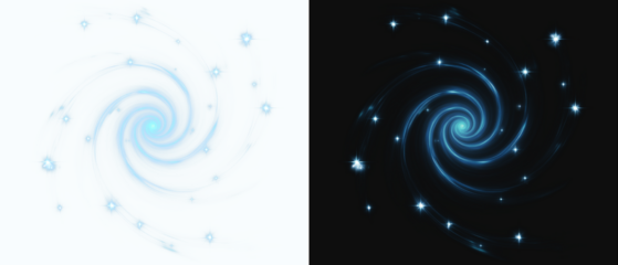 Blue spiral vortex with sparks and highlights swirling glowing line png Futuristic Energy Portal