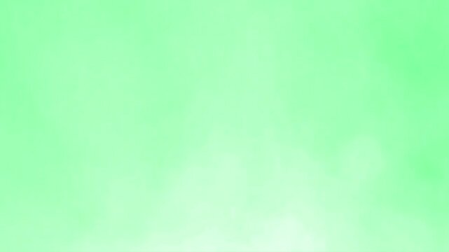 Soft white fog effect from bottom, centered in frame on a green chroma background, smoke gradually rises and expands, thick and bright fills the screen, chroma key filter