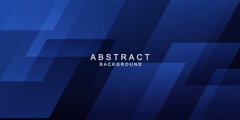 Blue abstract geometric background. Vector illustration